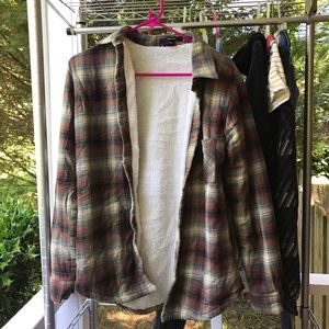 Forever 21 Fluffy Flannel- S